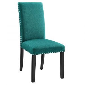 Modway - Parcel Dining Upholstered Fabric Side Chair - EEI-1384-TEA