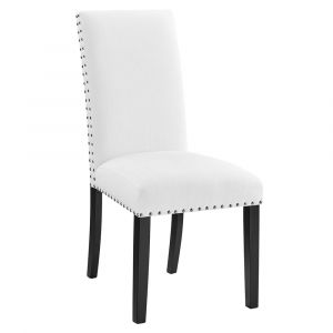 Modway - Parcel Dining Upholstered Fabric Side Chair - EEI-1384-WHI