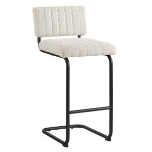 Modway - Parity Boucle Counter Stools - (Set of 2) - EEI-6471-BLK-IVO