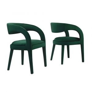 Modway - Pinnacle Performance Velvet Dining Chair (Set of 2) - EEI-6563-GRN