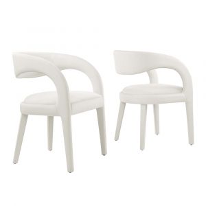 Modway - Pinnacle Performance Velvet Dining Chair (Set of 2) - EEI-6563-IVO