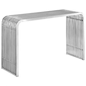 Modway - Pipe Stainless Steel Console Table - EEI-2104-SLV