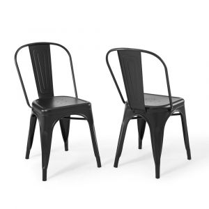 Modway - Promenade Bistro Dining Side Chair (Set of 2) - EEI-3859-BLK