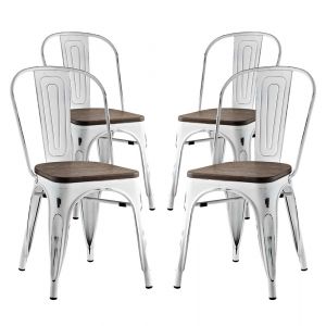 Modway - Promenade Dining Side Chair (Set of 4) - EEI-2752-WHI-SET