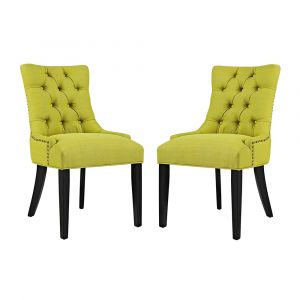 Modway - Regent Dining Side Chair Fabric (Set of 2) - EEI-2743-WHE-SET
