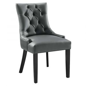 Modway - Regent Tufted Vegan Leather Dining Chair - EEI-2222-GRY