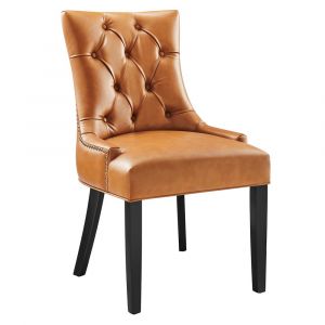 Modway - Regent Tufted Vegan Leather Dining Chair - EEI-2222-TAN