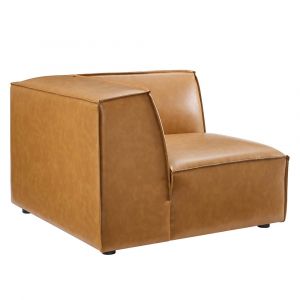Modway - Restore Vegan Leather Sectional Sofa Corner Chair - EEI-4494-TAN