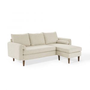Modway - Revive Upholstered Right or Left Sectional Sofa - EEI-3867-BEI