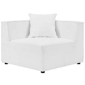 Modway - Saybrook Outdoor Patio Upholstered Sectional Sofa Corner Chair - EEI-4210-WHI