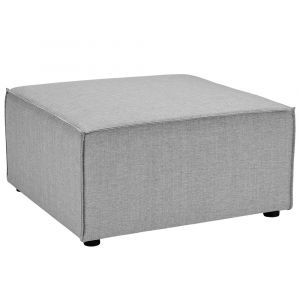 Modway - Saybrook Outdoor Patio Upholstered Sectional Sofa Ottoman - EEI-4211-GRY