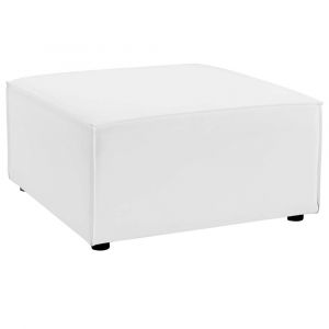 Modway - Saybrook Outdoor Patio Upholstered Sectional Sofa Ottoman - EEI-4211-WHI