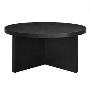 Modway - Silas Round Mango Wood Coffee Table - EEI-6580-BLK