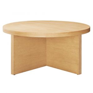 Modway - Silas Round Mango Wood Coffee Table - EEI-6580-NAT