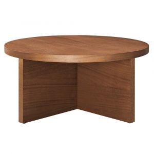 Modway - Silas Round Mango Wood Coffee Table - EEI-6580-WAL