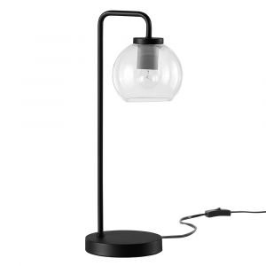 Modway - Silo Glass Globe Glass and Metal Table Lamp - EEI-5617-BLK
