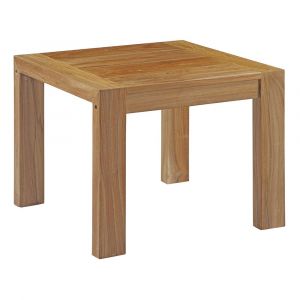 Modway - Upland Outdoor Patio Wood Side Table - EEI-2709-NAT