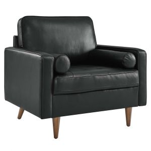 Modway - Valour Leather Armchair - EEI-5869-BLK