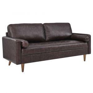 Modway - Valour Leather Sofa - EEI-4633-BRN