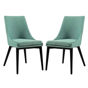 Modway - Viscount Dining Side Chair Fabric (Set of 2) - EEI-2745-LAG-SET