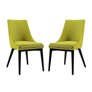 Modway - Viscount Dining Side Chair Fabric (Set of 2) - EEI-2745-WHE-SET