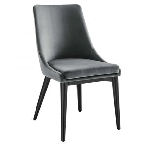 Modway - Viscount Performance Velvet Dining Chair - EEI-5009-GRY