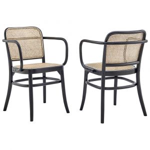 Modway - Winona Wood Dining Chair (Set of 2) - EEI-6076-BLK