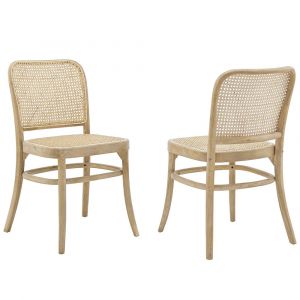 Modway - Winona Wood Dining Side Chair (Set of 2) - EEI-6078-GRY