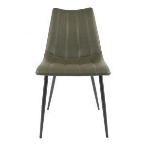 Moes Home - Alibi Dining Chair Dark Green (Set of 2) - UU-1022-27