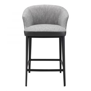 Moes Home - Beckett Counter Stool in Grey - EJ-1028-15