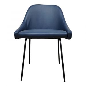 Moes Home - Blaze Dining Chair in Blue - FN-1035-26
