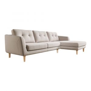 Moes Home - Corey Sectional Right in Light Grey - MT-1002-29-R-0