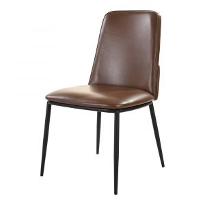 Moes Home - Douglas Dining Chair Dark Brown (Set of 2) - EQ-1017-20