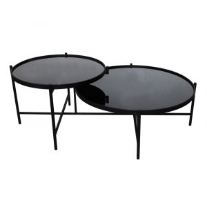 Moes Home - Eclipse Coffee Table in Black - KK-1024-02