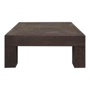 Moes Home - Evander Coffee Table Rustic Brown - VL-1058-03