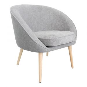 Moes Home - Farah Chair Grey - JW-1001-15