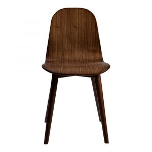 Moes Home - Lissi Dining Chair Walnut - QW-1001-03