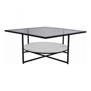 Moes Home - Lova Coffee Table in Black - FI-1097-37-0