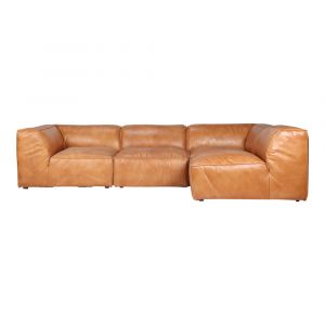 Moes Home - Luxe Signature Modular Sectional in Tan - QN-1022-40