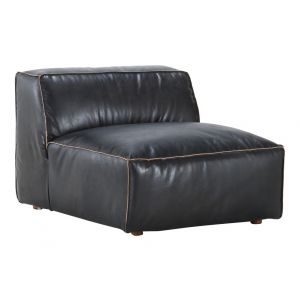 Moes Home - Luxe Slipper Chair Antique Black - QN-1019-01