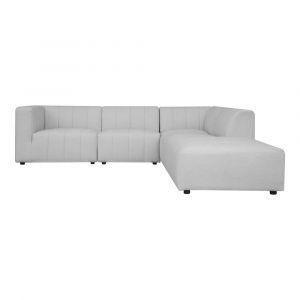 Moes Home - Lyric Dream Modular Sectional Right Oatmeal - MT-1032-34