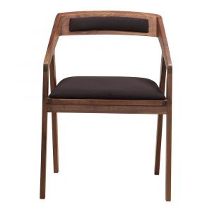 Moes Home - Padma Arm Chair in Black - CB-1021-02