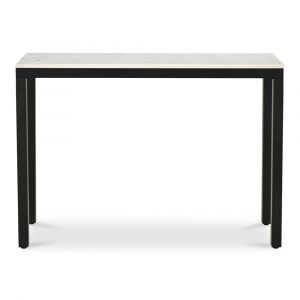 Moes Home - PARSON CONSOLE TABLE WHITE MARBLE - KY-1035-02-0