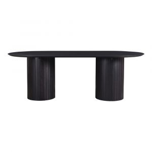 Moes Home - Povera Dining Table Black - JD-1045-02