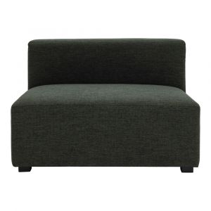 Moes Home - Romy Armless Chair Dark Green - WB-1012-27 - CLOSEOUT