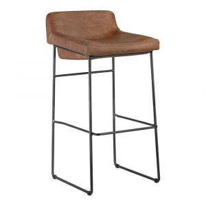 Moes Home - Starlet BarStool in Cappuccino (Set of 2) - PK-1107-14