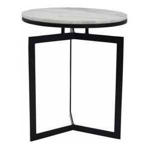 Moes Home - Taryn Accent Table Small in Black - FI-1096-18