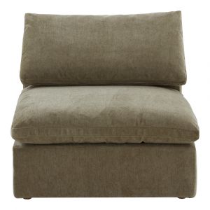 Moes Home - Terra Slipper Chair Performance Fabric Desert Sage - YJ-1013-16