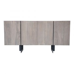 Moes Home - Tiburon Sideboard Small Pale in Grey - SR-1017-29 - CLOSEOUT