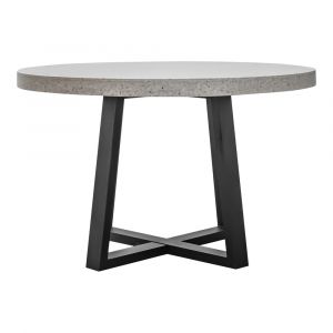Moes Home - Vault Dining Table in White - VH-1002-18-0